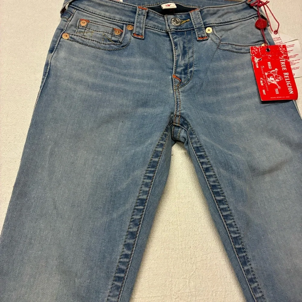 NWT True Religion Women Blue Jeans Size 27 Jennie Curvy Skinny - Picture 7 of 16
